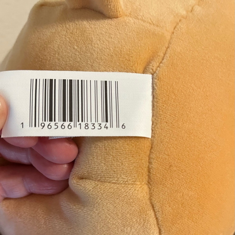 Original Squishmallows Pam the Pug 10” Valentine Plushie Cupid Angel Wings Plush - Picture 10 of 10